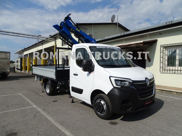 Renault Master 145CV CASSONE FISSO E GRU+ RADIOCOMANDO ORDINABILE - foto 4 di 4