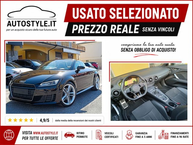 Audi TT Roadster 1.8 TFSI 180Cv S-LINE Cabrio SLine usato a CONCESIO