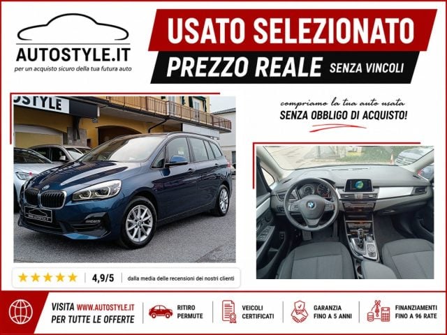 BMW 216 d Gran Tourer 7POSTI Steptronic Business F46, del 2021, 144.000 km, in vendita a Concesio (BS)