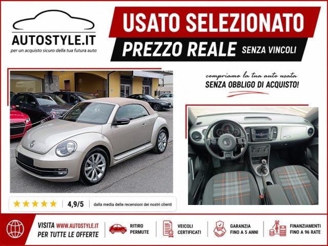 Volkswagen Maggiolino Cabrio 2.0 TDI CLUB BMT 110Cv EURO6 usato a CONCESIO
