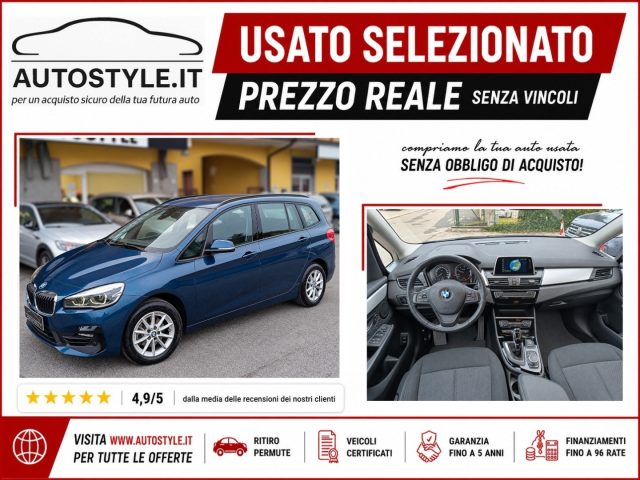 BMW 216 d Gran Tourer 7POSTI Steptronic Business F46, del 2021, 144.000 km, in vendita a Concesio (BS)