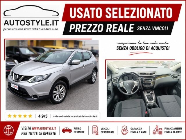 Nissan Qashqai 1.5 dCi DPF Acenta, del 2014, 100.000 km, in vendita a Concesio (BS)