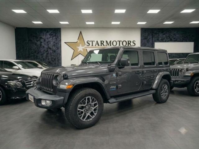 Jeep Wrangler Unlimited 2.0 PHEV ATX 4xe Sahara, del 2022, 23.300 km, in vendita a Cernusco Sul Naviglio (MI)