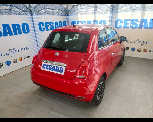 Fiat 500 1.0 hybrid Club 70cv - foto 3 di 4