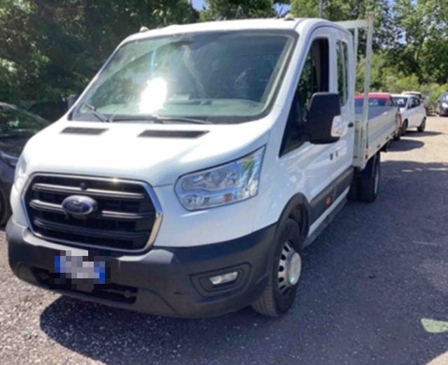 Ford Transit 350 2.0TDCi EcoBlue 130CV PL DC CASSONE FISSO, del 2021, 98.211 km, in vendita a Maruggio (TA)