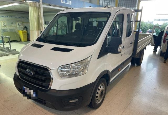 Ford Transit 350 2.0 ECO 170CV L4 Cab.Trend DOPPIA CABINA, del 2021, 85.967 km, in vendita a Maruggio (TA)