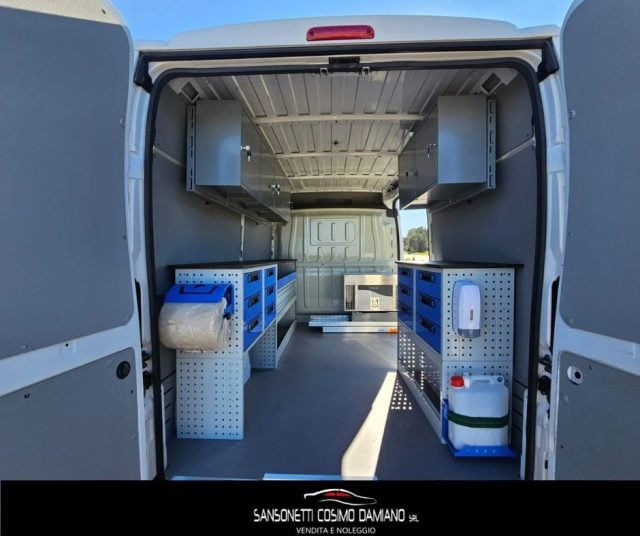 Fiat Ducato 30 2.3 MJT 120CV PM-TM Furgone ALLESTITO OFFICINA, del 2020, 55.748 km, in vendita a Maruggio (TA)