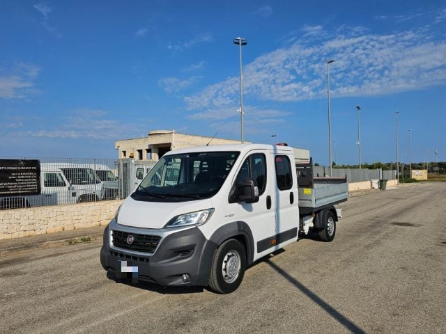 Fiat Ducato 35 2.3 MJT 130CV PM CABINATO MAXI CON GRU FASSI, del 2018, 87.399 km, in vendita a Maruggio (TA)