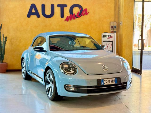 Volkswagen Maggiolino Cabrio 2.0 TDI DSG 60's #nuovomaggiolinoitalia usato a MONTICELLI BRUSATI