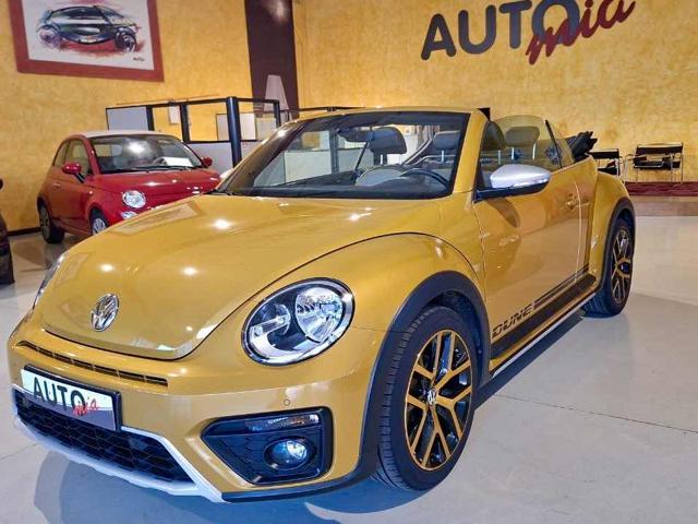 Volkswagen Maggiolino Cabrio 1.4 TSI Dune BlueMotion Technology, del 2016, 70.379 km, in vendita a Monticelli Brusati (BS)