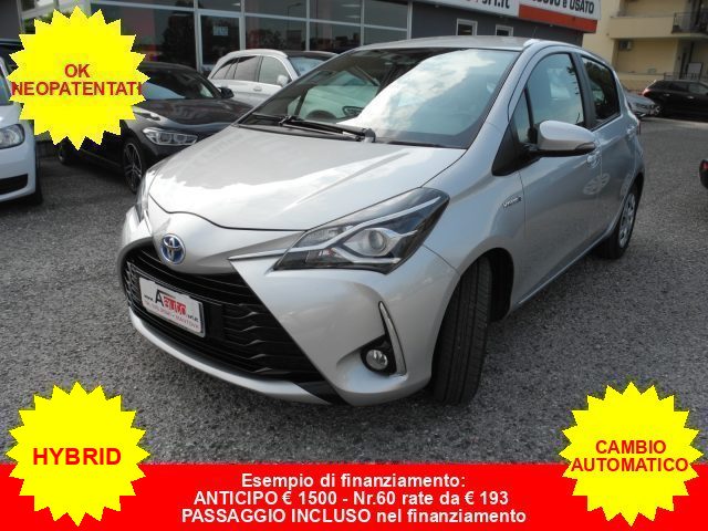 Toyota Yaris 1.5 Hybrid 5p. Business -OK NEOPATEN.-"DA VETRINA" usato a MANTOVA