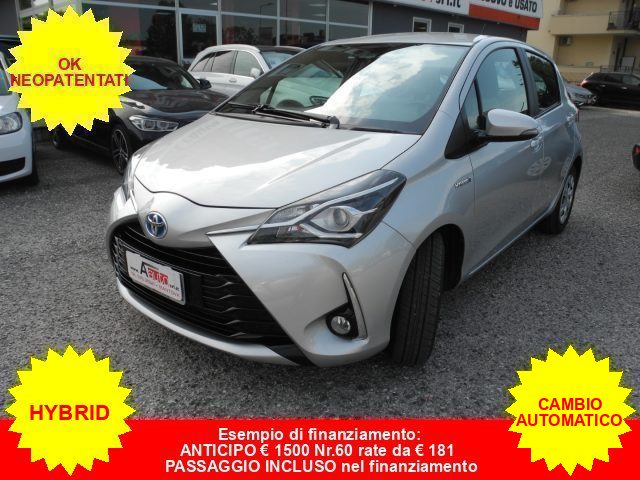 Toyota Yaris 1.5 Hybrid 5p. Business -OK NEOPATEN.-"DA VETRINA" usato a MANTOVA