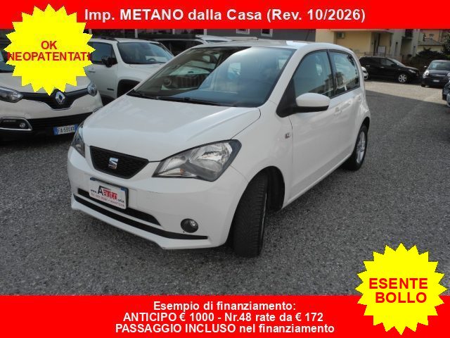 SEAT Mii 1.0 68cv 5p. Style Ecofuel -OK NEOPATEN.- NO BOLLO usato a MANTOVA