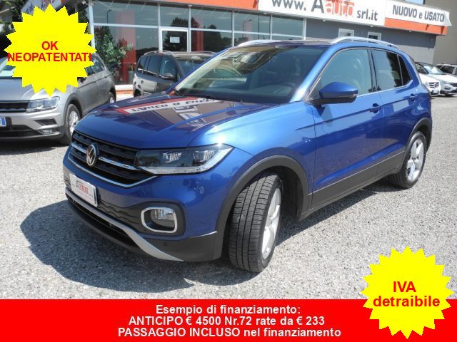 Volkswagen T-Cross 1.0 TSI 110cv Advanced -OK NEOPATEN.- "47.000 Km" usato a MANTOVA