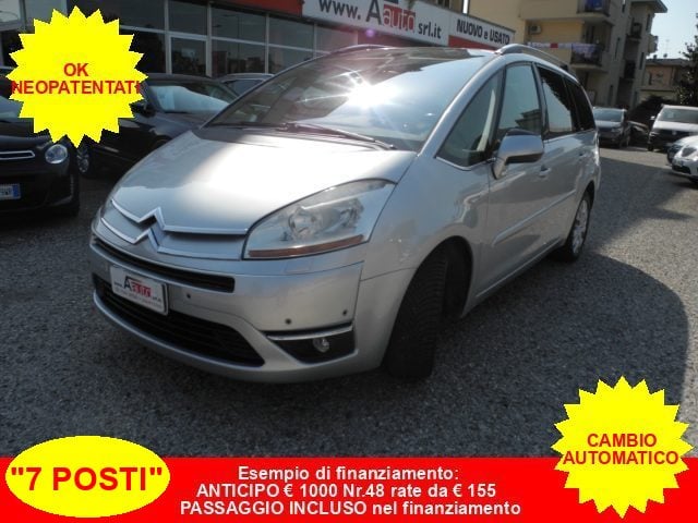 Citroen C4 Grand Picasso 1.6 Turbo THP 140cv autom. - 7 POSTI, del 2009, 129.000 km, in vendita a Mantova (MN)