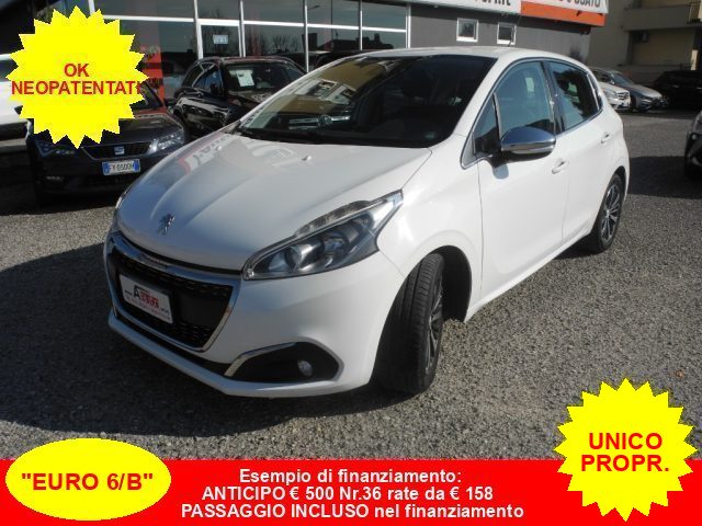 Peugeot 208 1.6 BlueHDi 75cv 5p. - OK NEOPATEN. -Uni Propriet. - foto 1 di 4