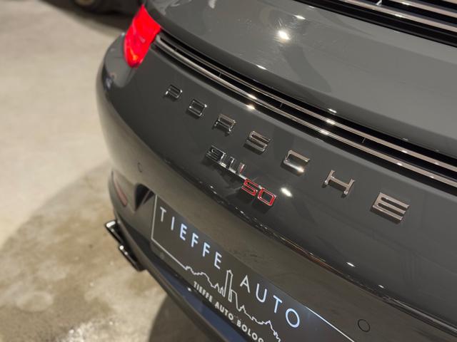 Porsche 991 3.8 50th ANNIVERSARY manual gearshift, del 2013, 18.700 km, in vendita a Bologna (BO)