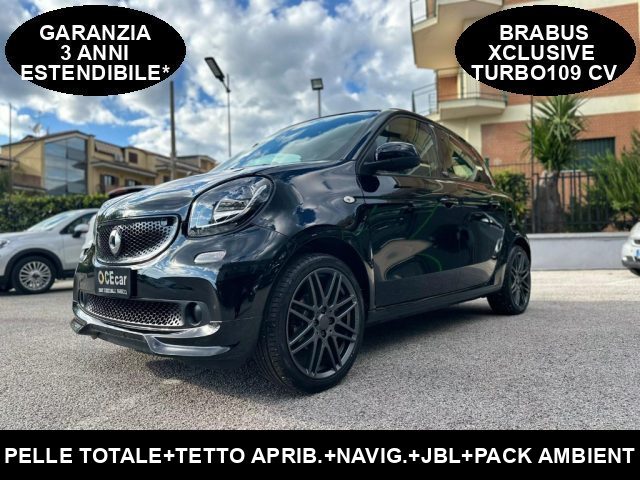 smart forFour 109 CV BRABUS XCLUSIVE+TETTO APR.+JBL+PELLE NER usato a CASERTA