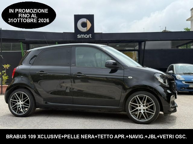 smart forFour BRABUS 0.9 109 CV CABRIO EXCLUSIVE+NAVIG.+JBL+PELL, del 2018, 59.471 km, in vendita a Caserta (CE)
