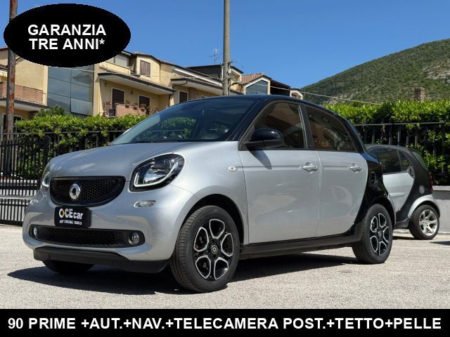 smart forFour 70 PRIME+TWINAMIC+INT. PELLE+NAVIG.+TELECAMERA POS usato a CASERTA