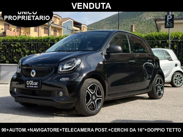 smart forFour 90 AUTOMATICA PASSION +NAV.+TELECAMERA P.+TETTOSKY, del 2019, 62.565 km, in vendita a Caserta (CE)