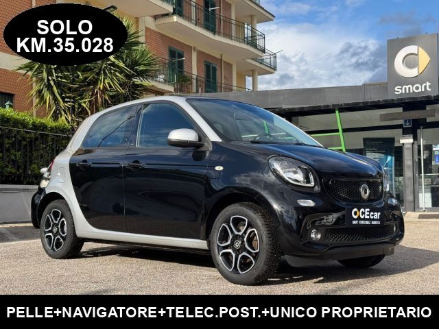 smart forFour 90 PRIME TWINAMIC +PELLE NERA +NAVIG.+TELECAMERA P usato a CASERTA