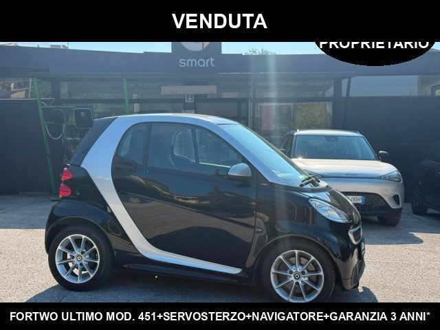 smart forTwo 71 CV PASSION+NAVIG.+ SERVOSTERZO+GARANZIA 3 ANNI*, del 2013, 88.696 km, in vendita a Caserta (CE)