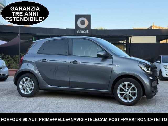 smart forFour 90 PRIME TWINAMIC +PELLE NERA +NAVIG.+UNICO PROPR., del 2019, 78.669 km, in vendita a Caserta (CE)