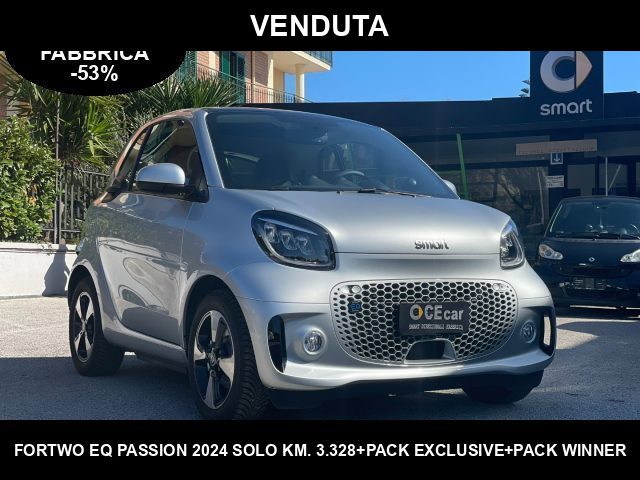 smart forTwo EQ Passion SOLO KM. 3.328 DIREZIONALE FABBRICA usato a CASERTA