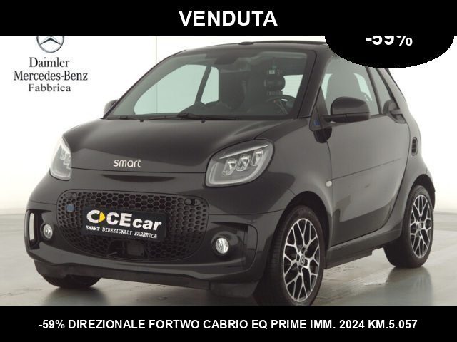 smart forTwo EQ CABRIO PRIME SOLO KM. 5.057 RISPARMIO DEL 54% usato a CASERTA