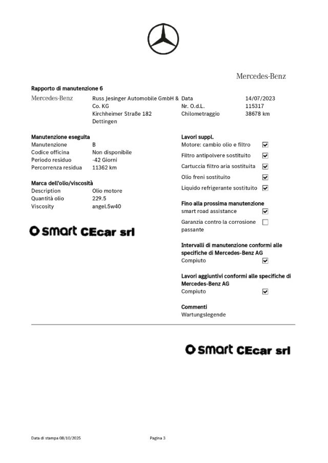 smart forFour 90 PRIME TWINAMIC +PELLE NERA +NAVIG.+UNICO PROPR. usato a CASERTA