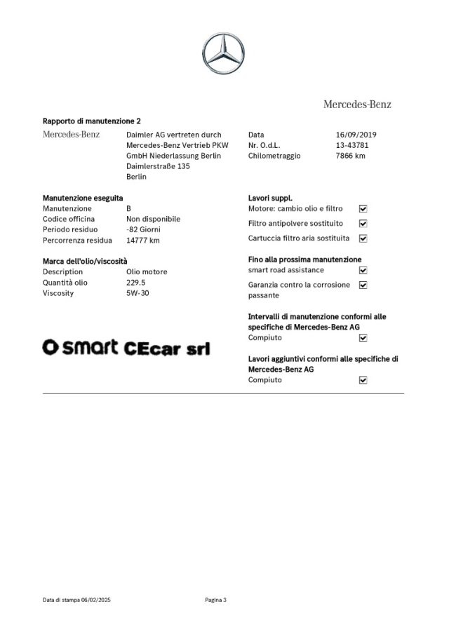 smart forFour 90 PRIME TWINAMIC+KM 26.393+UNICO PROP.+TETTO+NAV. usato a CASERTA