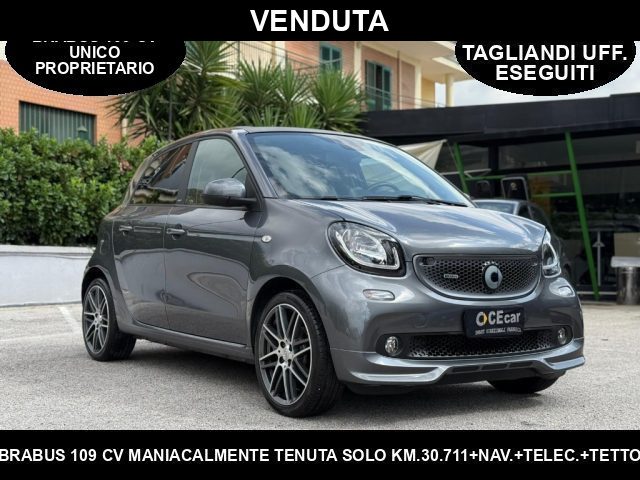 smart forFour BRABUS 109 CV +TETTO+NAV.+TELEC. POST.+AMBIENT usato a CASERTA