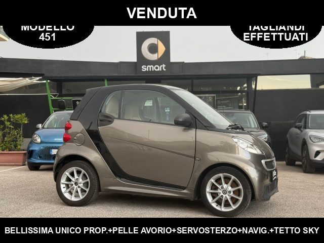 smart forTwo PASSION PELLE+NAVIG. +SERVOSTERZO+UNICO PROPR. usato a CASERTA