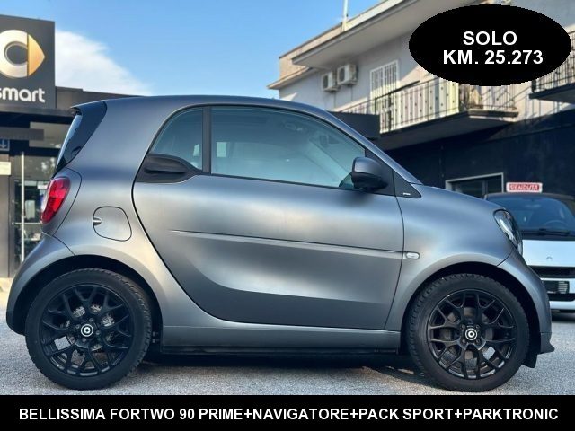 smart forTwo 90 PRIME TWINAMIC +PELLE NERA +NAVIG.+PACK SPORT usato a CASERTA