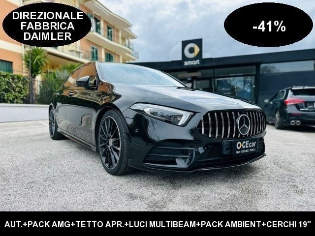 Mercedes-Benz A 200 d. -41% DAL NUOVO Premium AUT.+AMG+TETTO+CERCHI 19 usato a CASERTA