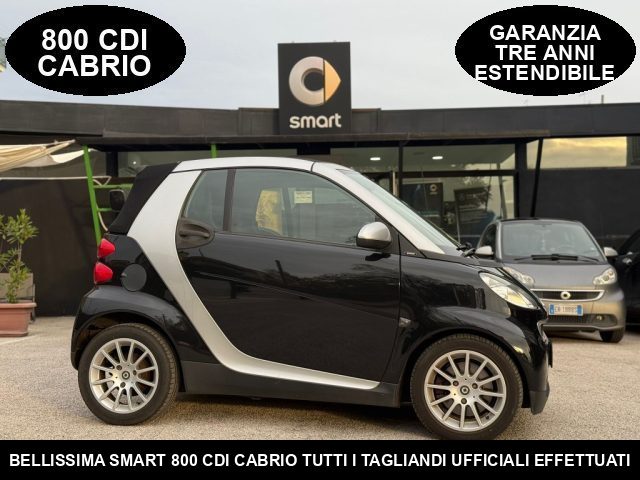 smart forTwo 800 CDI CABRIO PASSION+UNICO PROPR.+GARANZIA 3 ANN usato a CASERTA