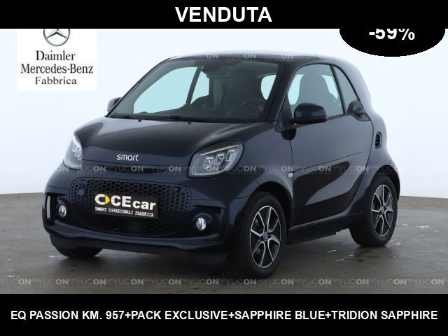 smart forTwo EQ Passion SOLO KM. 957 -59% DIREZIONALE FABBRICA usato a CASERTA