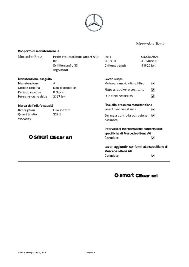 smart forTwo 70 PASSION TWINAMIC+UNICO PROP.+NAVIG.+LED+TETTO S usato a CASERTA