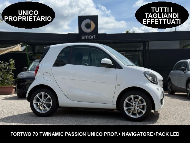 smart forTwo 70 PASSION TWINAMIC+UNICO PROP.+NAVIG.+LED+TETTO S usato a CASERTA