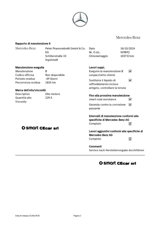 smart forTwo 70 PASSION TWINAMIC+UNICO PROP.+NAVIG.+LED+TETTO S usato a CASERTA