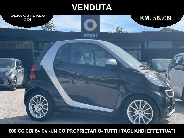smart forTwo 54CV CDI PASSION KM.56.739 UNICO PROP. SERVOSTERZO usato a CASERTA
