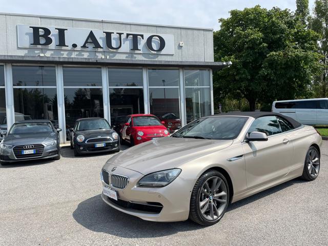 BMW 650 BMW 650i Cabrio 407CV Auto V8-Pelle-Navi-Tagliandi usato a CASTEGNATO