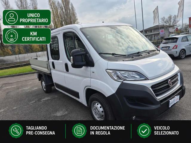Fiat Ducato 2.3 140cv Cassone DC Doppia Cabina PM 7 posti E6 usato a CASTEGNATO
