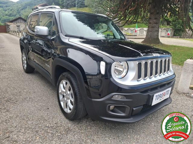 Jeep Renegade 1.6 Mjt 120 CV Limited UNICO PROPRIETARIO usato a VARALLO