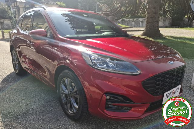 Ford Kuga 2.0 EcoBlue Hybrid 150 CV 2WD ST-Line UN.PROP., del 2020, 85.136 km, in vendita a Varallo (VC)