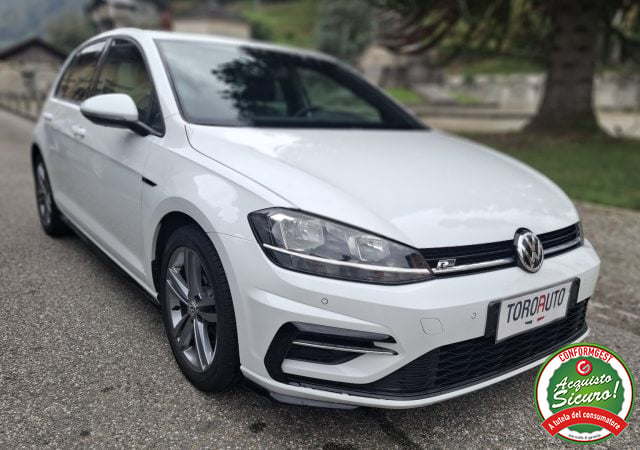 Volkswagen Golf 1.6 TDI 115 CV DSG 5p. Sport Rline UN.PROP., del 2017, 154.555 km, in vendita a Varallo (VC)