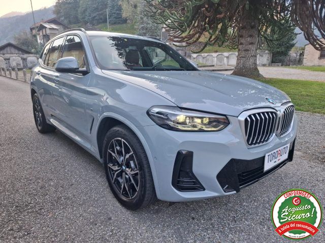 BMW X3 xDrive20d 48V Msport UN.PROP., del 2022, 80.260 km, in vendita a Varallo (VC)