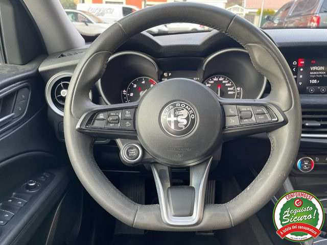 Alfa Romeo Stelvio 2.2 Turbodiesel 190 CV AT8 Q4 Business UNICO PROPR, del 2021, 63.727 km, in vendita a Varallo (VC)