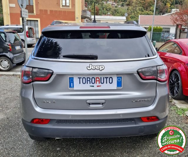 Jeep Compass 2.0 Multijet II aut. 4WD Limited UNICO PROPRIETARI, del 2021, 57.420 km, in vendita a Varallo (VC)